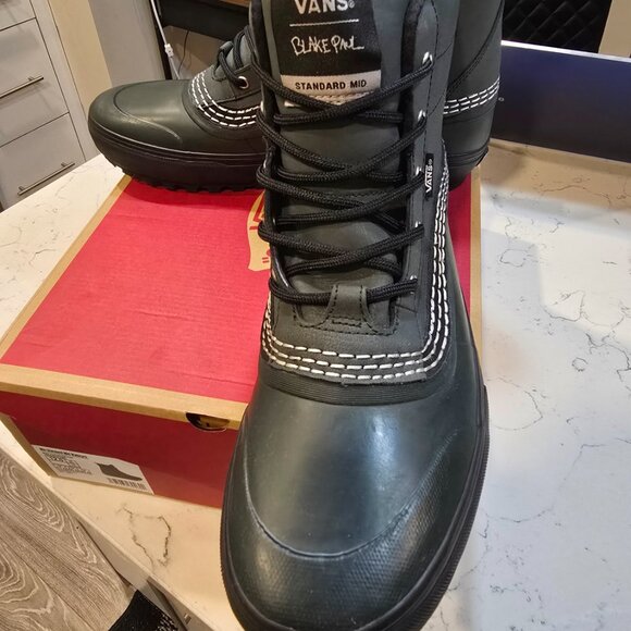 NWT MEN'S VANS MTE STANDARD MID WATERPROOF BOOTS BLAKE PAUL SIZE 12 NEW - Picture 2 of 13